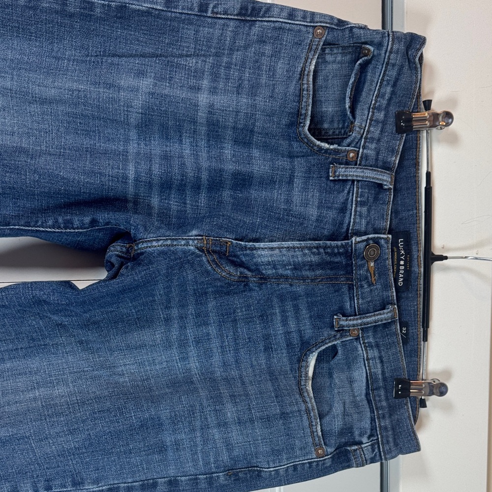 Men’s Lucky Brand Dark Blue Jeans 32 x 34